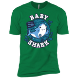 T-Shirts Kelly Green / X-Small Shark Family trazo - Baby Boy Men's Premium T-Shirt