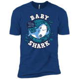 T-Shirts Royal / X-Small Shark Family trazo - Baby Boy Men's Premium T-Shirt