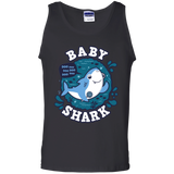 T-Shirts Black / S Shark Family trazo - Baby Boy Men's Tank Top
