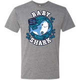 T-Shirts Premium Heather / S Shark Family trazo - Baby Boy Men's Triblend T-Shirt