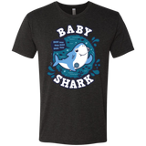 T-Shirts Vintage Black / S Shark Family trazo - Baby Boy Men's Triblend T-Shirt