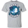 T-Shirts Sport Grey / S Shark Family trazo - Baby Boy T-Shirt