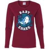 T-Shirts Cardinal / S Shark Family trazo - Baby Boy Women's Long Sleeve T-Shirt