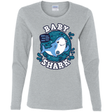 T-Shirts Sport Grey / S Shark Family trazo - Baby Boy Women's Long Sleeve T-Shirt