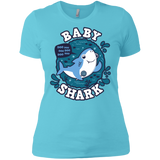 T-Shirts Cancun / X-Small Shark Family trazo - Baby Boy Women's Premium T-Shirt