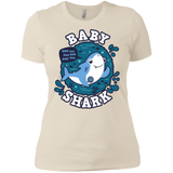 T-Shirts Ivory/ / X-Small Shark Family trazo - Baby Boy Women's Premium T-Shirt