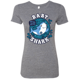 T-Shirts Premium Heather / S Shark Family trazo - Baby Boy Women's Triblend T-Shirt