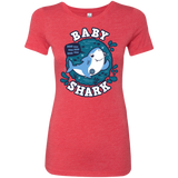 T-Shirts Vintage Red / S Shark Family trazo - Baby Boy Women's Triblend T-Shirt