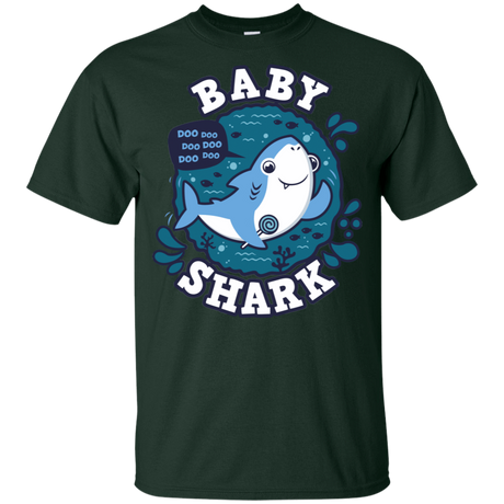 T-Shirts Forest / YXS Shark Family trazo - Baby Boy Youth T-Shirt