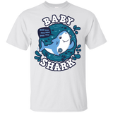 T-Shirts White / YXS Shark Family trazo - Baby Boy Youth T-Shirt