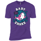 T-Shirts Purple Rush / YXS Shark Family trazo - Baby Girl Boys Premium T-Shirt