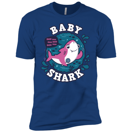 T-Shirts Royal / YXS Shark Family trazo - Baby Girl Boys Premium T-Shirt