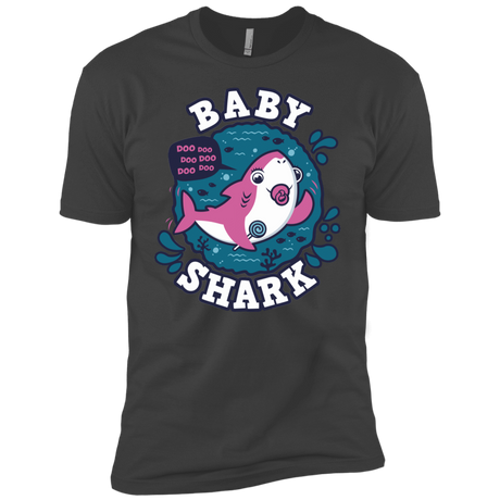 T-Shirts Heavy Metal / YXS Shark Family trazo - Baby Girl chupete Boys Premium T-Shirt