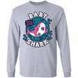 T-Shirts Sport Grey / S Shark Family trazo - Baby Girl chupete Men's Long Sleeve T-Shirt