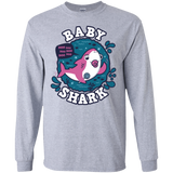 T-Shirts Sport Grey / S Shark Family trazo - Baby Girl chupete Men's Long Sleeve T-Shirt