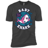 T-Shirts Heavy Metal / X-Small Shark Family trazo - Baby Girl chupete Men's Premium T-Shirt