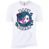 T-Shirts White / X-Small Shark Family trazo - Baby Girl chupete Men's Premium T-Shirt