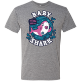 T-Shirts Premium Heather / S Shark Family trazo - Baby Girl chupete Men's Triblend T-Shirt
