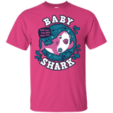 T-Shirts Heliconia / S Shark Family trazo - Baby Girl chupete T-Shirt
