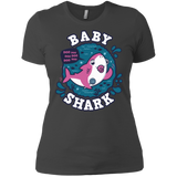 T-Shirts Heavy Metal / X-Small Shark Family trazo - Baby Girl chupete Women's Premium T-Shirt