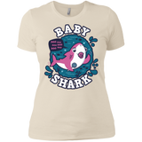 T-Shirts Ivory/ / X-Small Shark Family trazo - Baby Girl chupete Women's Premium T-Shirt