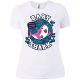 T-Shirts White / X-Small Shark Family trazo - Baby Girl chupete Women's Premium T-Shirt