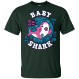 T-Shirts Forest / YXS Shark Family trazo - Baby Girl chupete Youth T-Shirt
