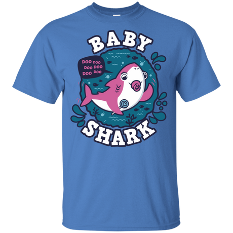 T-Shirts Iris / YXS Shark Family trazo - Baby Girl chupete Youth T-Shirt