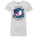 T-Shirts White / YXS Shark Family trazo - Baby Girl Girls Premium T-Shirt