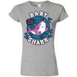 T-Shirts Sport Grey / S Shark Family trazo - Baby Girl Junior Slimmer-Fit T-Shirt