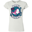 T-Shirts White / S Shark Family trazo - Baby Girl Junior Slimmer-Fit T-Shirt