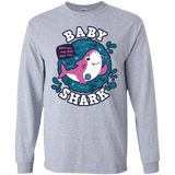 T-Shirts Sport Grey / S Shark Family trazo - Baby Girl Men's Long Sleeve T-Shirt