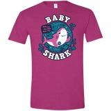 T-Shirts Antique Heliconia / S Shark Family trazo - Baby Girl Men's Semi-Fitted Softstyle