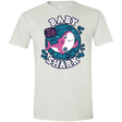 T-Shirts White / X-Small Shark Family trazo - Baby Girl Men's Semi-Fitted Softstyle