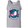 T-Shirts Sport Grey / S Shark Family trazo - Baby Girl Men's Tank Top