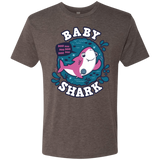 T-Shirts Macchiato / S Shark Family trazo - Baby Girl Men's Triblend T-Shirt