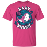 T-Shirts Heliconia / S Shark Family trazo - Baby Girl T-Shirt