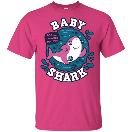 T-Shirts Heliconia / S Shark Family trazo - Baby Girl T-Shirt