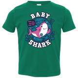 T-Shirts Kelly / 2T Shark Family trazo - Baby Girl Toddler Premium T-Shirt