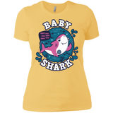 T-Shirts Banana Cream/ / X-Small Shark Family trazo - Baby Girl Women's Premium T-Shirt