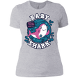 T-Shirts Heather Grey / X-Small Shark Family trazo - Baby Girl Women's Premium T-Shirt