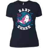 T-Shirts Midnight Navy / X-Small Shark Family trazo - Baby Girl Women's Premium T-Shirt