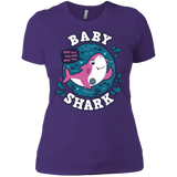T-Shirts Purple Rush/ / X-Small Shark Family trazo - Baby Girl Women's Premium T-Shirt
