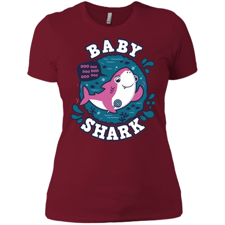 T-Shirts Scarlet / S Shark Family trazo - Baby Girl Women's Premium T-Shirt