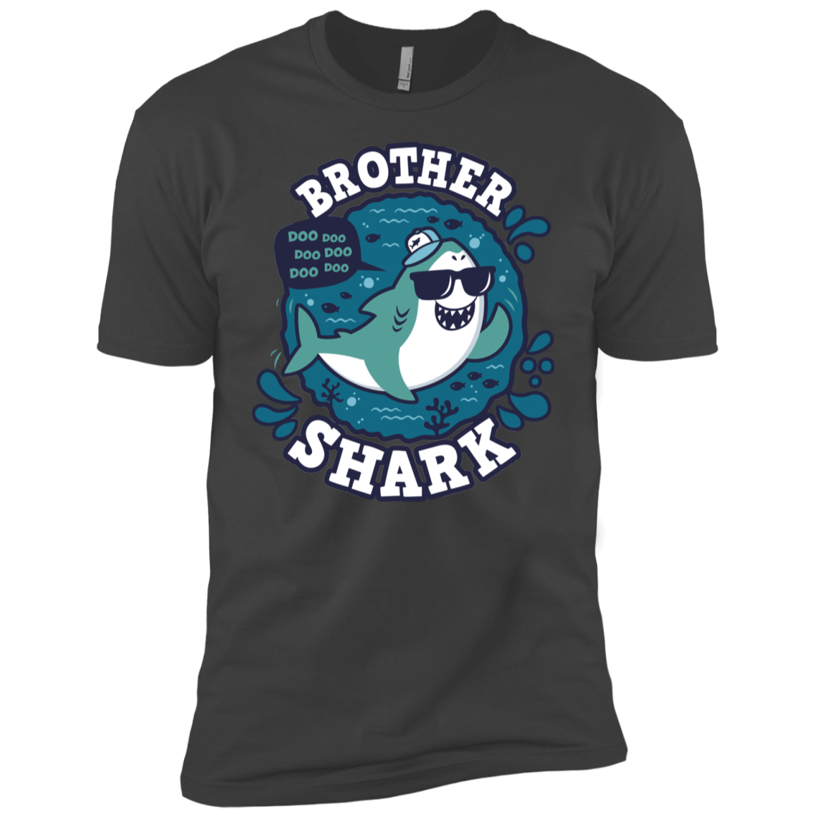 T-Shirts Heavy Metal / YXS Shark Family trazo - Brother Boys Premium T-Shirt