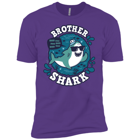 T-Shirts Purple Rush / YXS Shark Family trazo - Brother Boys Premium T-Shirt