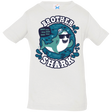 T-Shirts White / 6 Months Shark Family trazo - Brother Infant Premium T-Shirt