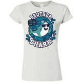 T-Shirts White / S Shark Family trazo - Brother Junior Slimmer-Fit T-Shirt