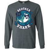 T-Shirts Dark Heather / S Shark Family trazo - Brother Men's Long Sleeve T-Shirt