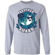 T-Shirts Sport Grey / S Shark Family trazo - Brother Men's Long Sleeve T-Shirt